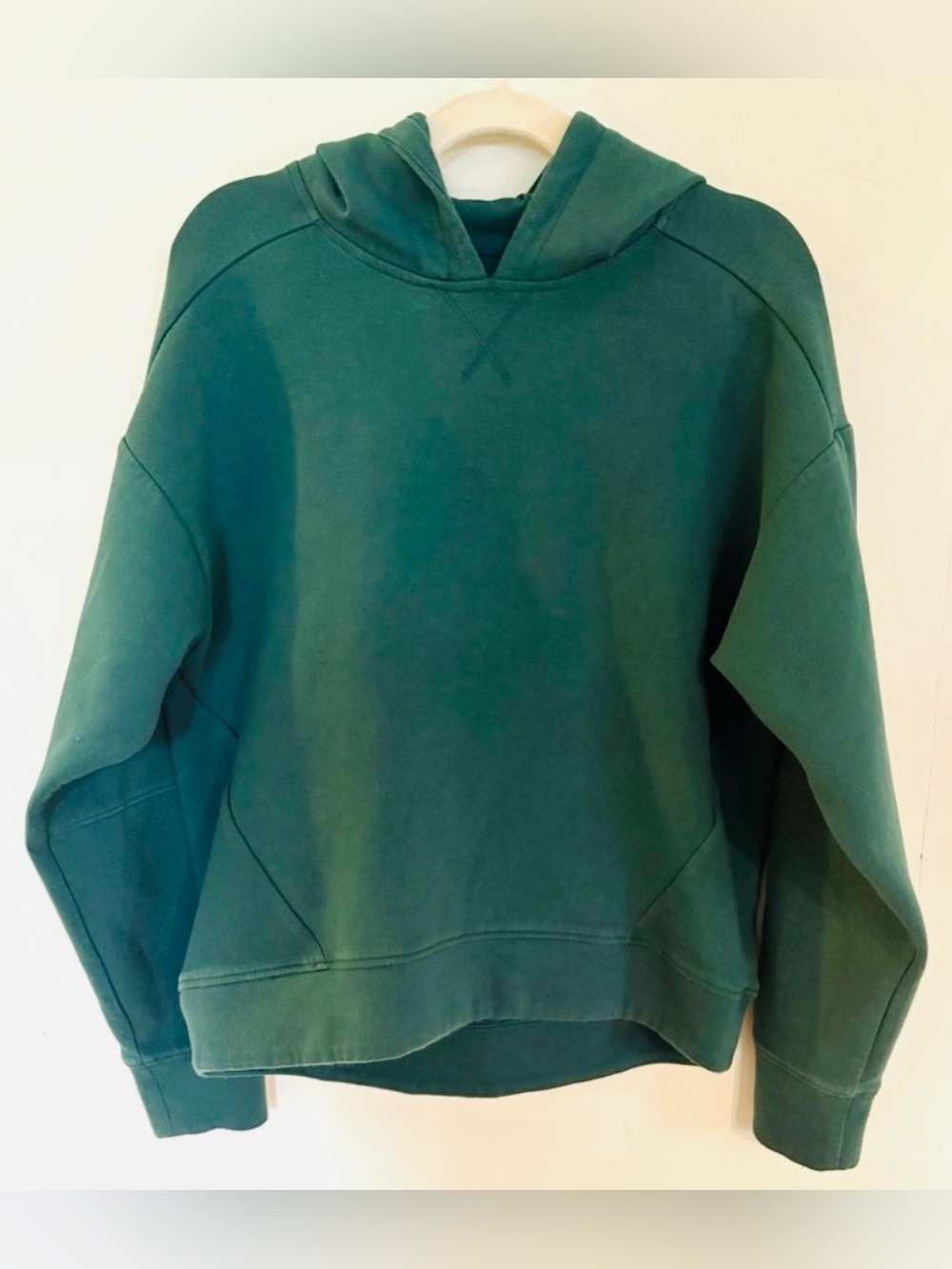 DSG, Girl’s Sport Fleece Hoodie, Dark Green, Size M (10/12)